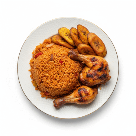 Jollof Rice with Meat